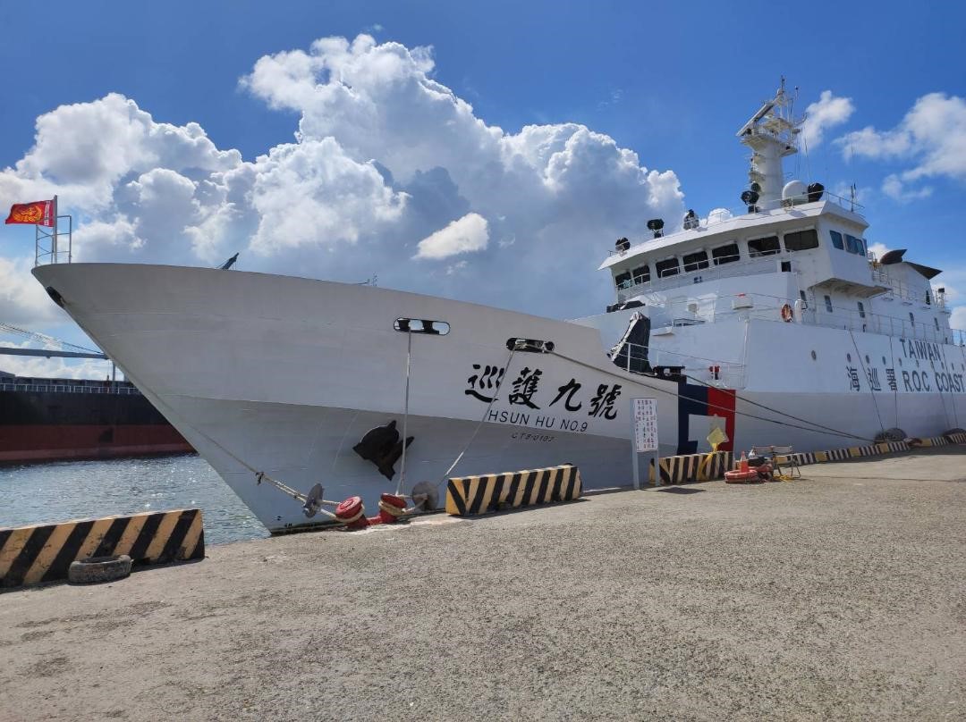 海巡署巡護九號啟航 執行公海漁業巡護任務　1